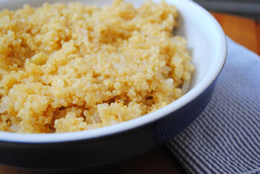 Pressure Cooker Quinoa - One Happy Housewife